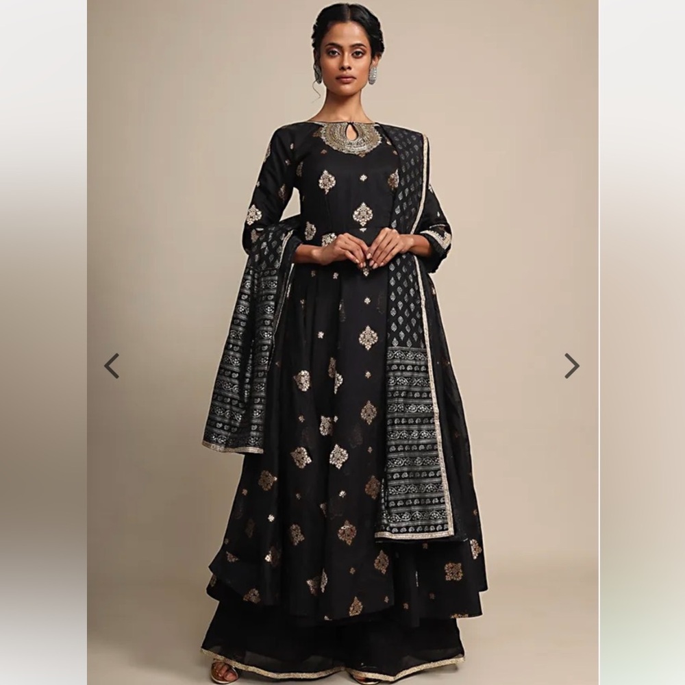 Kalki Sharara Anarkali with Palazzo Pants.